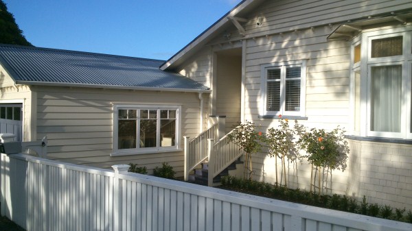 Decorated interior — completed living space showing the finish and consistency of the paintwork